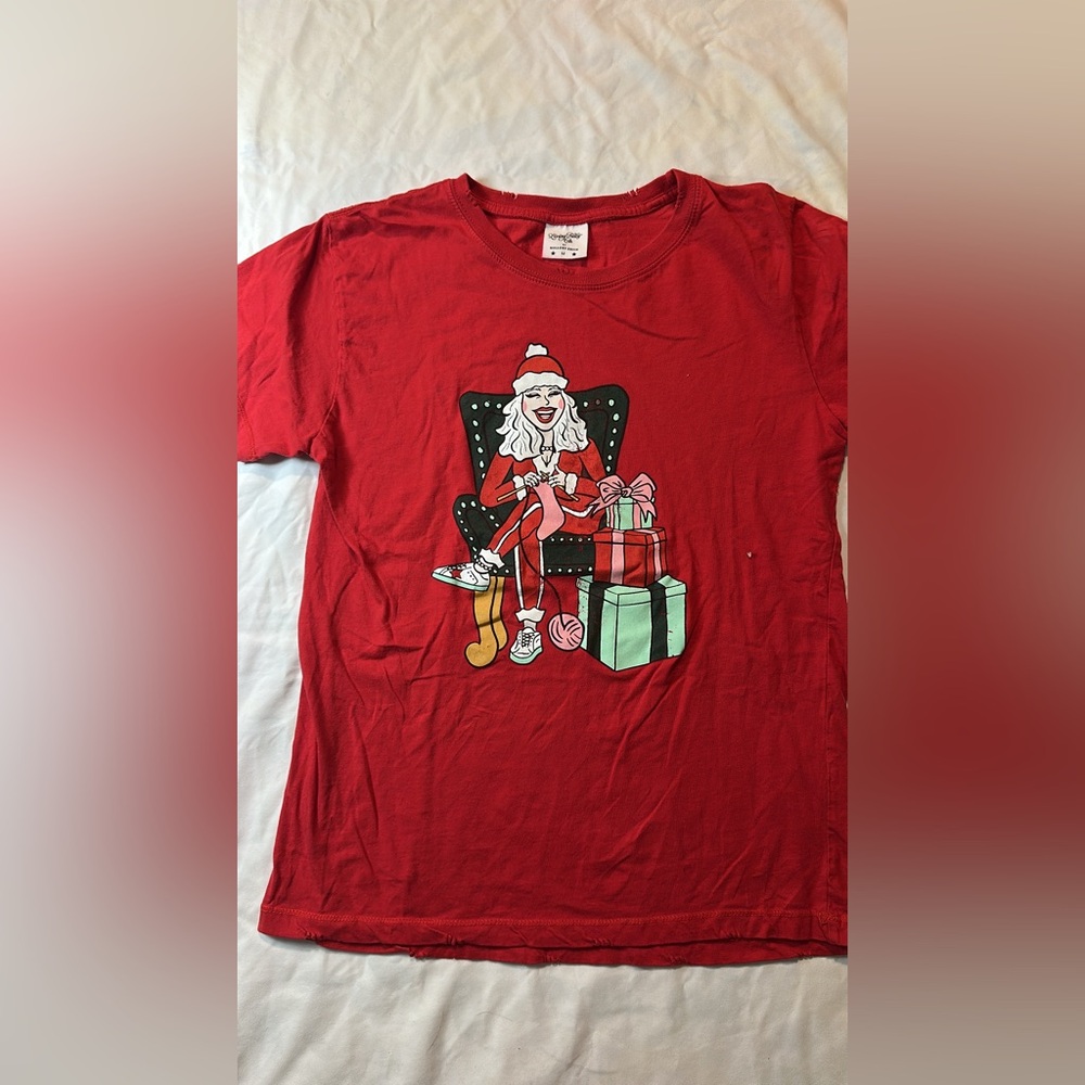 Red Graphic Short Sleeve Tee